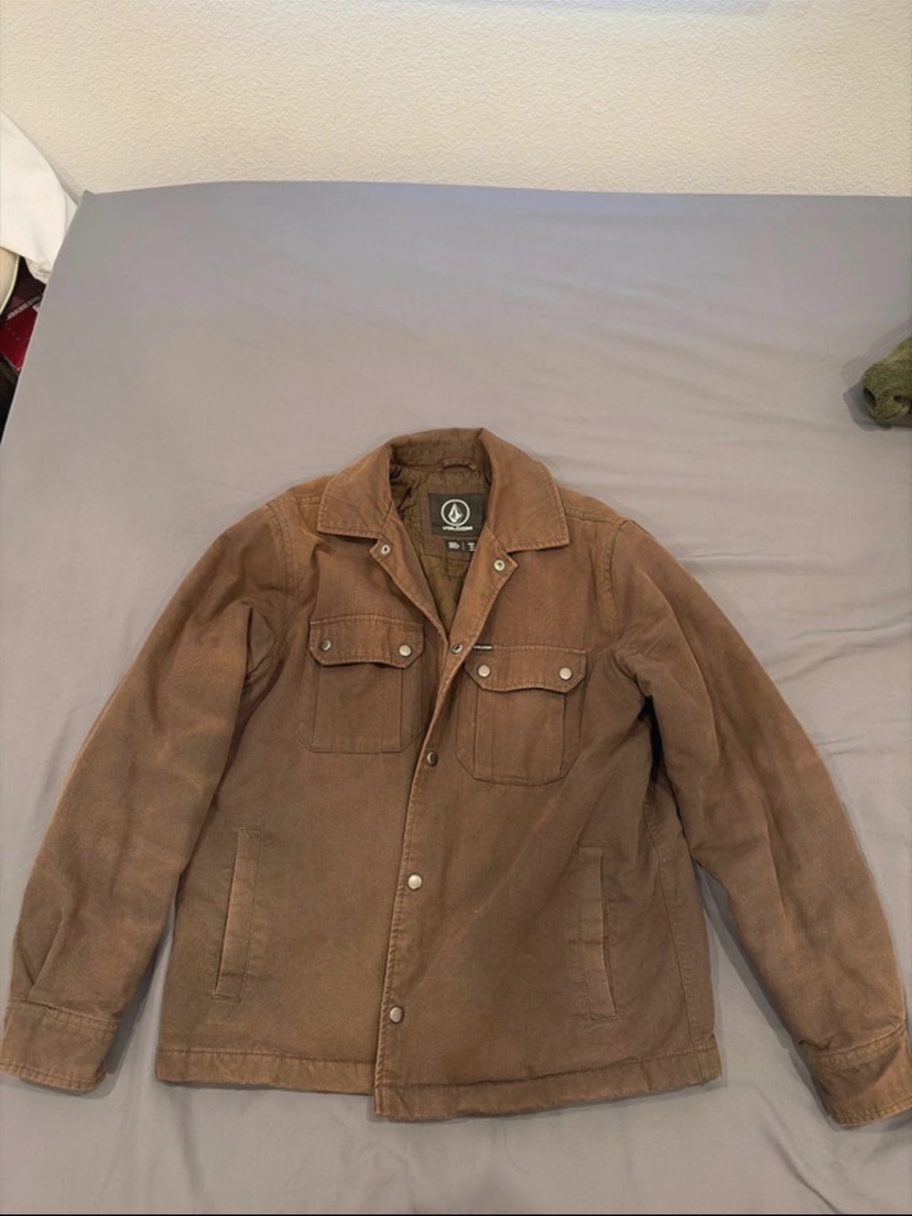 Volcom Men's Brown Field Jacket